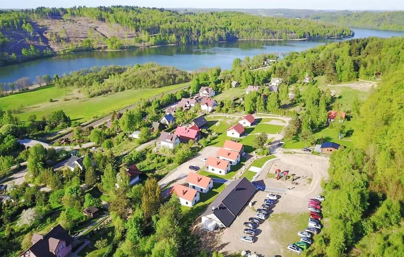 Ferienhaus für 6 Personen mit Sauna in Stężyca, powiat kartuski