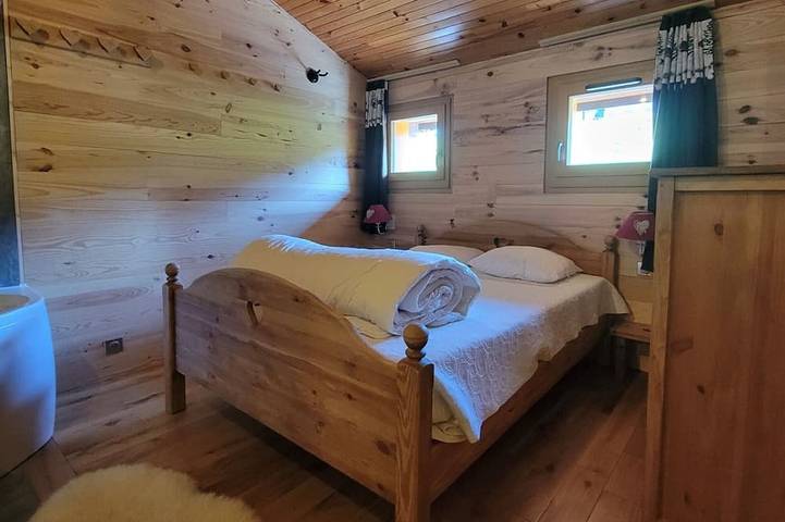 Ganze Wohnung, Renoviertes Duplex 3Z+Kab 6 Pers, Balkon, Blick auf den Mont Blanc in Bellentre, La Plagne-Tarentaise