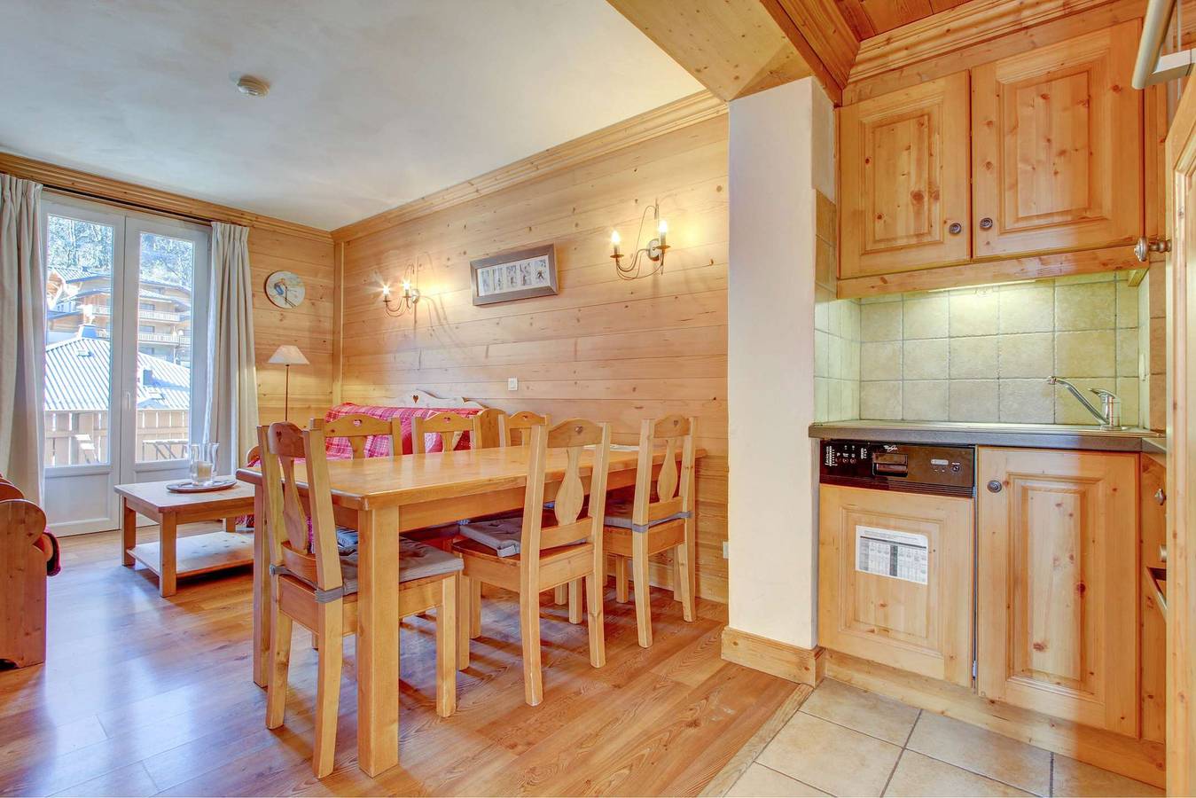 Ganze Ferienwohnung, Lodge 8 : Comfortable two bedrooms close to centre in Morzine, Thonon-Les-Bains Und Umgebung