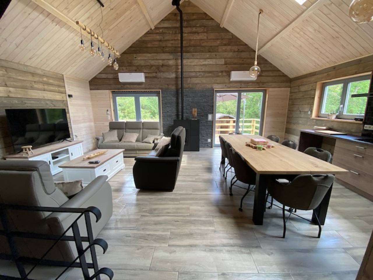 Maison de vacances pour 8 personnes avec sauna in Barvaux-sur-Ourthe, Durbuy