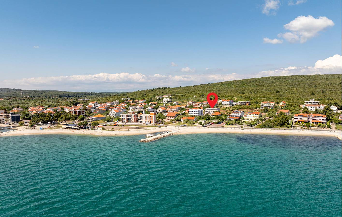 Ganze Ferienwohnung, Ferienwohnung für 6 Personen mit Terrasse in Sukosan, Zadar
