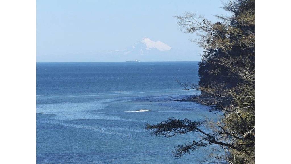 Strandzelt Camping auf der Straße von Juan De Fuca - Whisky Creek Beach in Clallam County
