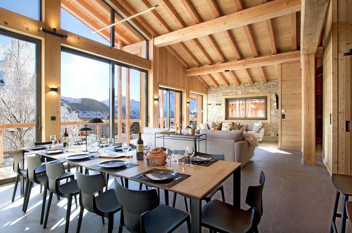 Chalet pour 14 personnes, avec balcon ainsi que sauna et jacuzzi dans Les Deux Alpes - 3