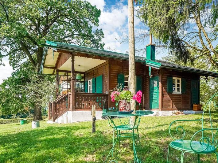 Ferienhaus für 2 Personen, mit Terrasse und Garten