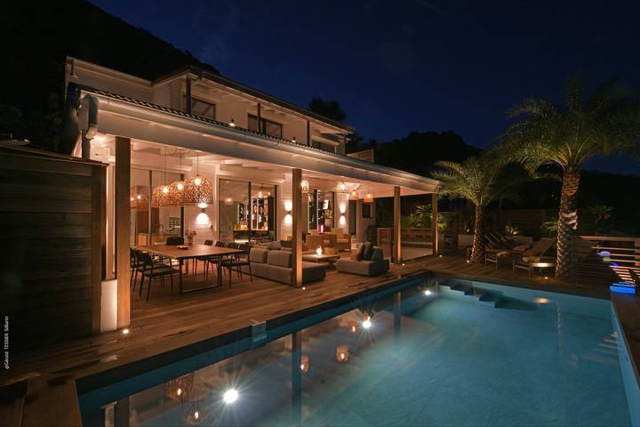 Holiday home for 4 people, with pool and terrace in Saint-Barthélemy