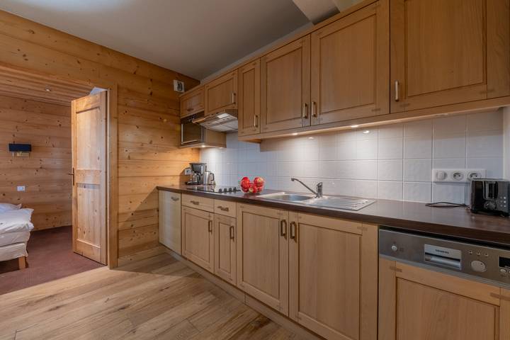 Ganze Wohnung, L'Ours Bleu B01 Ski-In at Vallorcine| Shared Pool, Gym & Wellness in Vallorcine, Mont-Blanc-Massiv