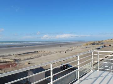 Gîte pour 4 personnes, avec balcon dans Plage Centrale (Fort-Mahon-Plage)