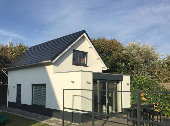 Ferienhaus für 5 Personen, mit Terrasse und Garten sowie Ausblick