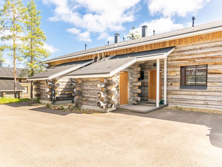 Ferienhaus für 6 Personen, mit Terrasse und Sauna sowie Ausblick in Saariselka