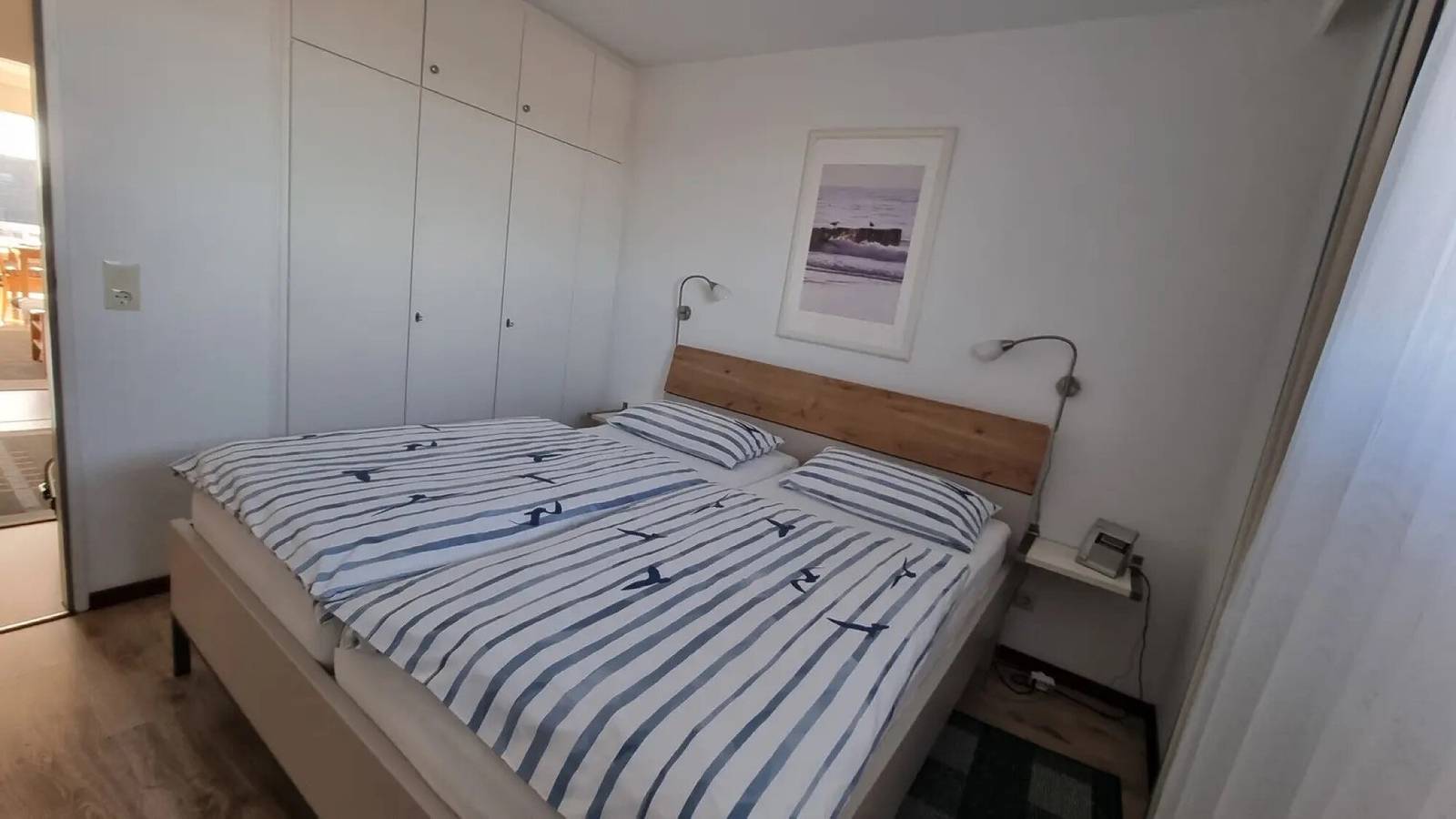 Ganze Wohnung, Apartment 'Muschelbank No 4' mit Meerblick, Balkon und Wlan in Hauptstrand Büsum, Dithmarschen