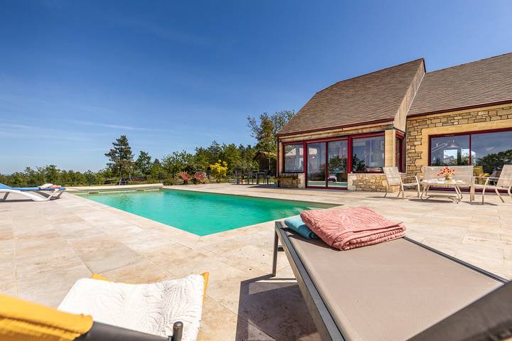 Gîte pour 8 personnes, avec Piscine à Florimont-Gaumier - 2