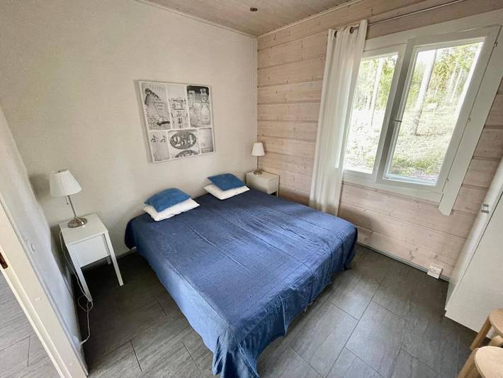 Ferienhaus für 6 Personen, mit Terrasse und Sauna sowie Ausblick