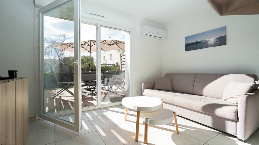 Ferienhaus für 6 Personen, mit Terrasse und Garten in Sérignan