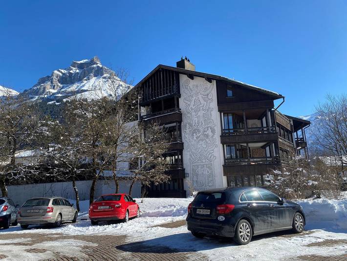 Ferienwohnung für 6 Personen, mit Sauna und Balkon in Engelberg