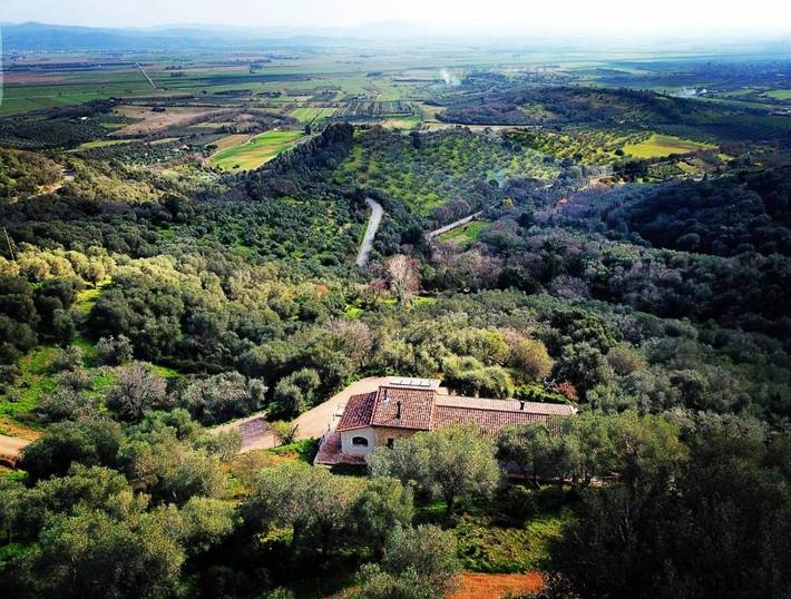 Chambre d’hôte pour 2 personnes, avec jardin et vue à Castiglione della Pescaia