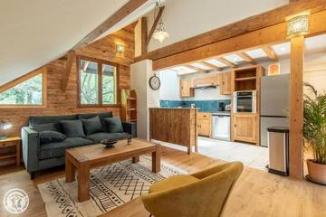 Gîte pour 7 personnes, avec terrasse à Groisy