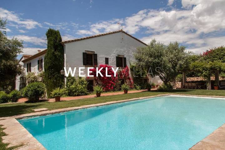 Casa rural para 17 personas, con Balcón y Terraza además de Jardín y Piscina en Cubellas - 4