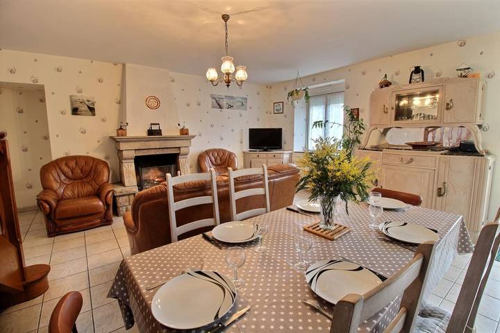 Gîte pour 5 personnes, avec jardin, animaux acceptés à Bourseul