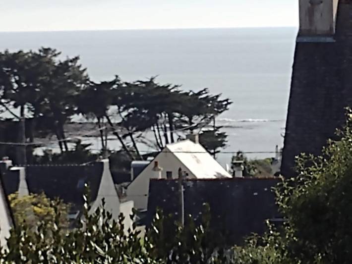 Location de vacances pour 10 personnes, avec vue ainsi que jardin et terrasse dans Plage Kercambre - 3