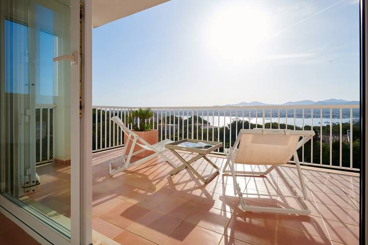Apartamento entero, Apartamento 'Sa Punta' con vistas al mar, Wi-Fi y aire acondicionado in Felanitx, Costa de Mallorca