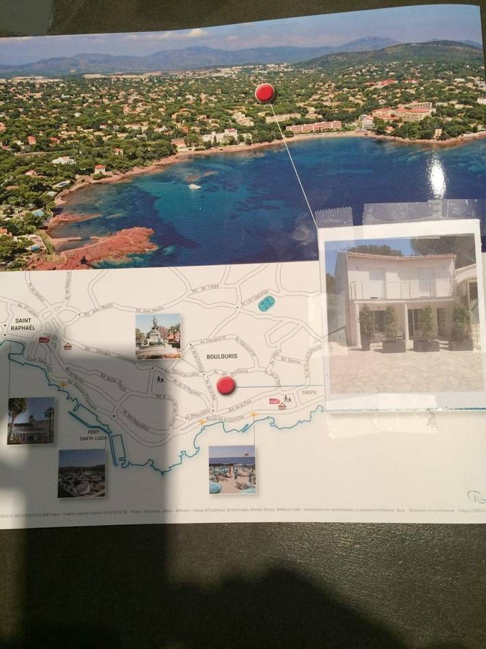 Villa pour 4 personnes, avec vue ainsi que jardin et piscine dans Boulouris - 3