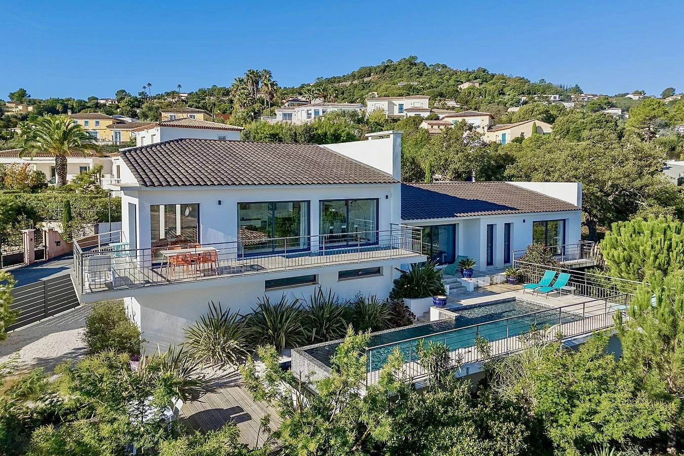Modern villa with sea views and infinity pool in Les Adrets-de-l'Estérel, Massif de l'Esterel