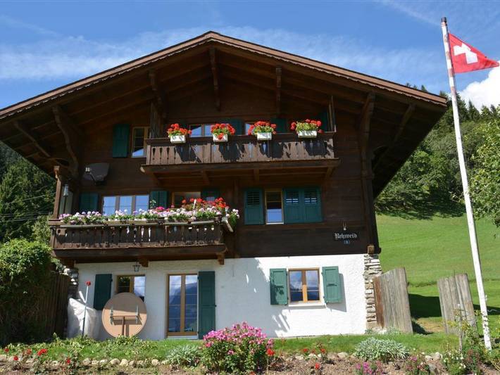 Ferienwohnung für 5 Personen, mit Balkon in Saanen