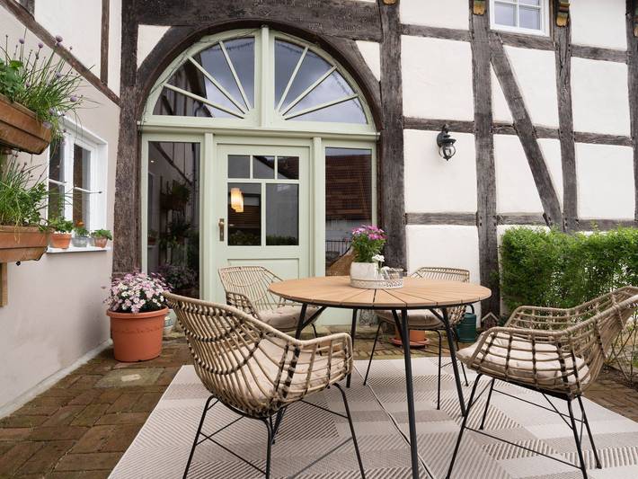 Ferienwohnung für 8 Personen, mit Garten und Ausblick, kinderfreundlich in Tecklenburg - 3