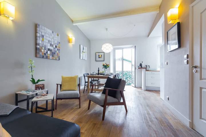 Ferienwohnung für 4 Personen, mit Terrasse in Villefranche-sur-Mer