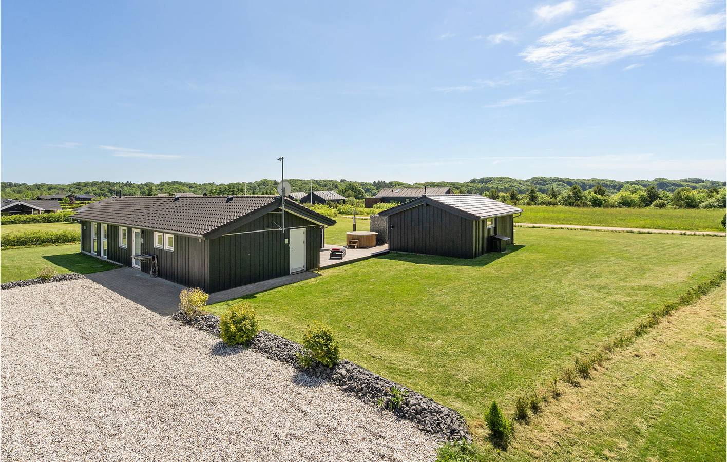Ferienhaus für 10 Personen mit Sauna in Ikast-Brande