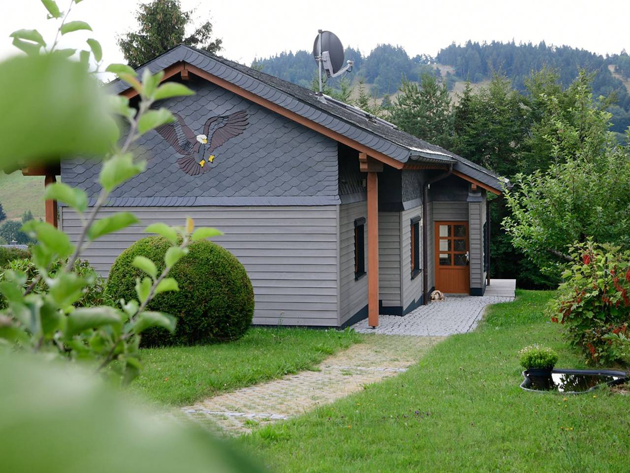 Ganze Ferienwohnung, Ferienhaus Eichhorn - Ferienhaus Eichhorn in Oberweißbach/Thüringer Wald, Frankenwald