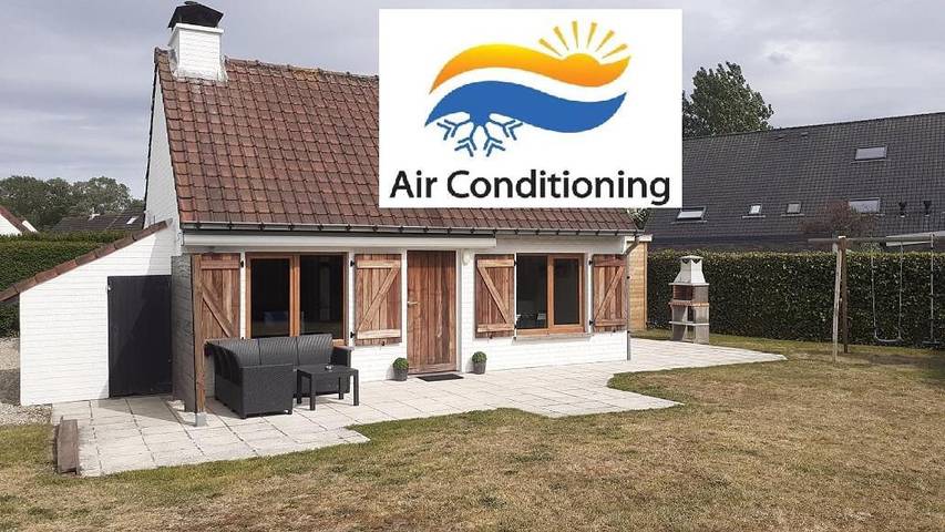 Location de vacances pour 6 personnes, avec bassin pour enfant et jardin ainsi que piscine et sauna dans Sunparks Oostduinkerke