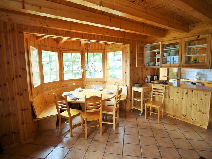 Chalet für 10 Personen, mit Balkon und Terrasse sowie Sauna im Wallis - 3