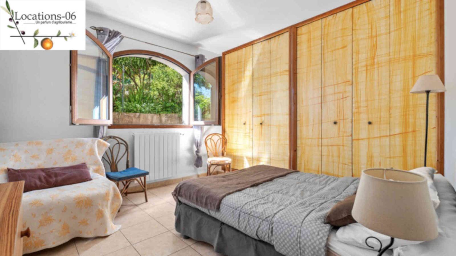 4 Sterne Ferienwohnung in Agriturismo 800 m vom Dorf 30 Minuten in Le Bar-sur-Loup, Cannes und Umgebung