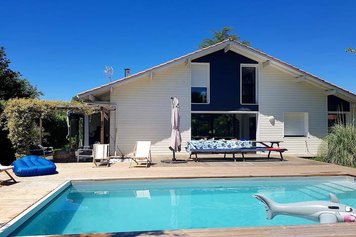 Maison de vacances pour 9 personnes, avec jardin à Arès