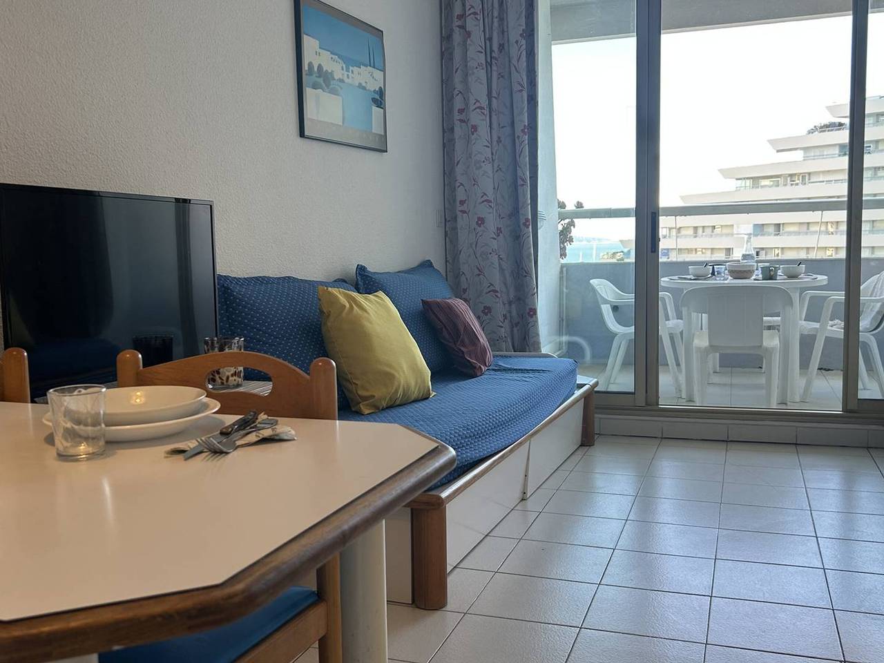 Appartement entier, Studio à Villeneuve-Loubet Plage avec Parking Privé, 2/4 Couchages in Villeneuve-Loubet Plage, Villeneuve-Loubet