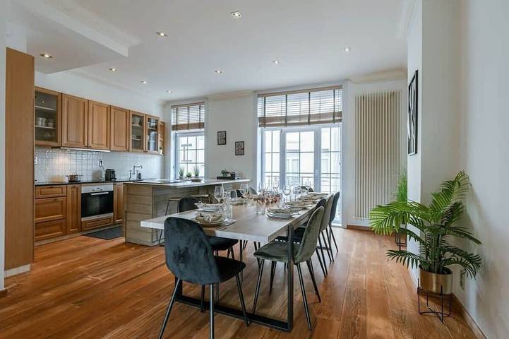 Ferienhaus für 12 Personen, mit Balkon in Belgische Küste