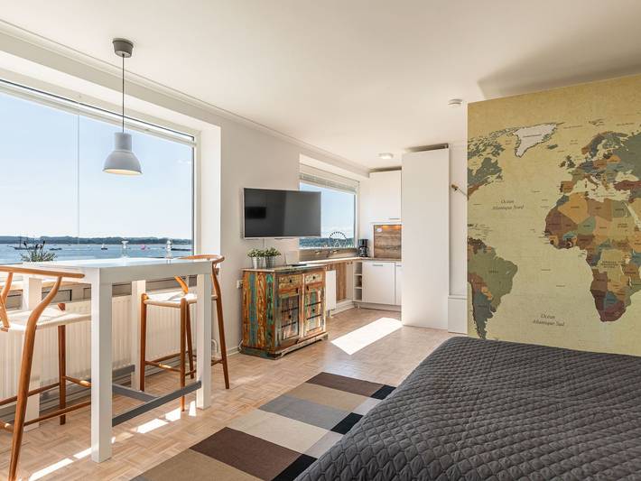 Ferienwohnung für 2 Personen, mit Balkon in der Lübecker Bucht