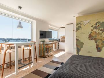 Ferienwohnung für 2 Personen, mit Balkon in der Lübecker Bucht