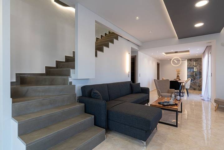 Villa für 8 Personen, mit Terrasse und Garten, kinderfreundlich auf Kreta - 4