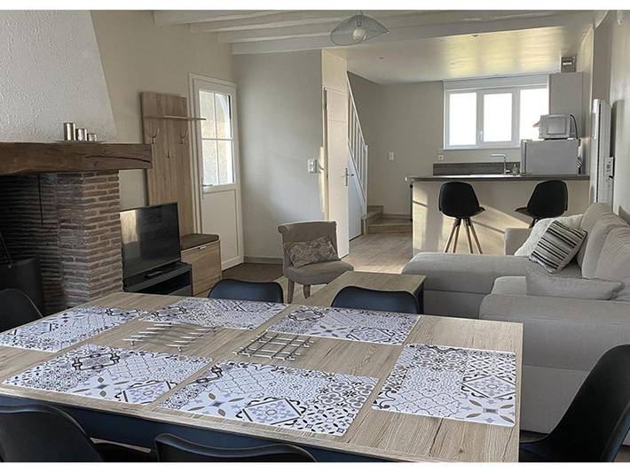 Maison de vacances pour 6 personnes, avec terrasse et jardin