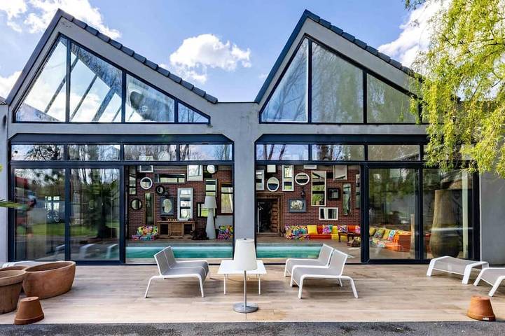 Location de vacances pour 12 personnes, avec sauna et jardin à Breuillet (Essonne)