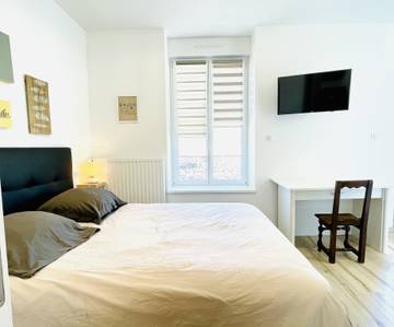 Gîte pour 2 personnes, avec balcon et jardin à Vittel
