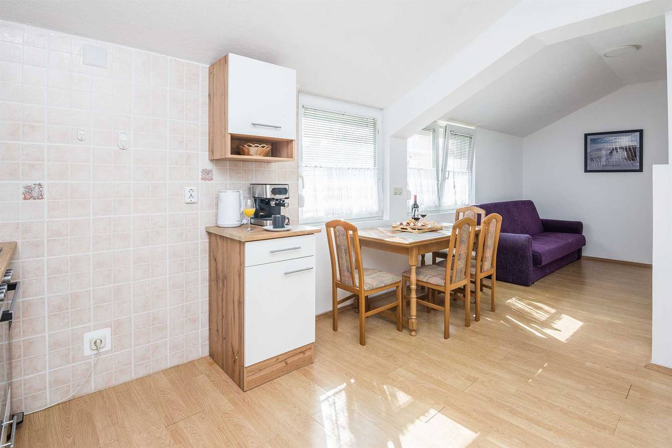 Cały apartament, 400 m from beach | for 2-4 persons | air conditioning, Wi-Fi, Bbq in Privlaka, Zadar