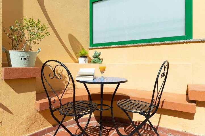 The Yellow House - Solarium - Climatized Pool in La Costurera, Gáldar