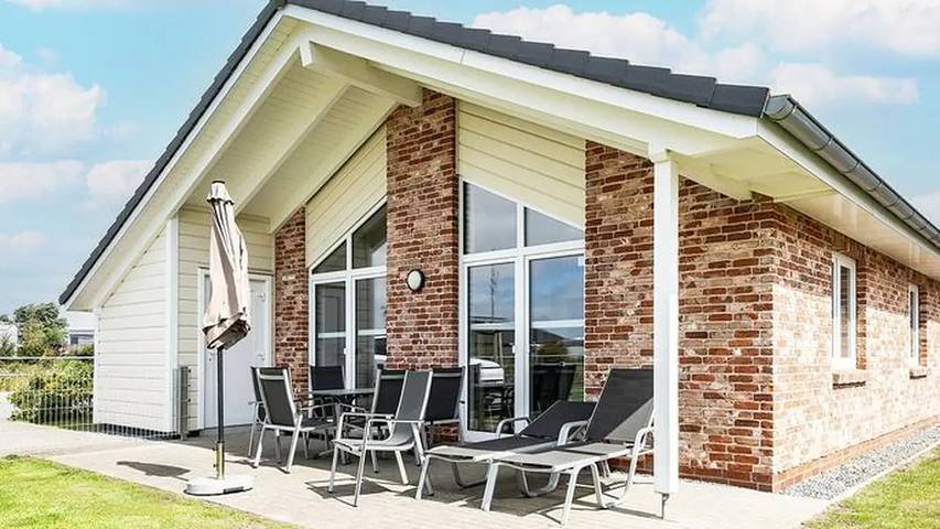 Ferienhaus für 5 Personen, mit Terrasse und Garten sowie Sauna in Südtondern