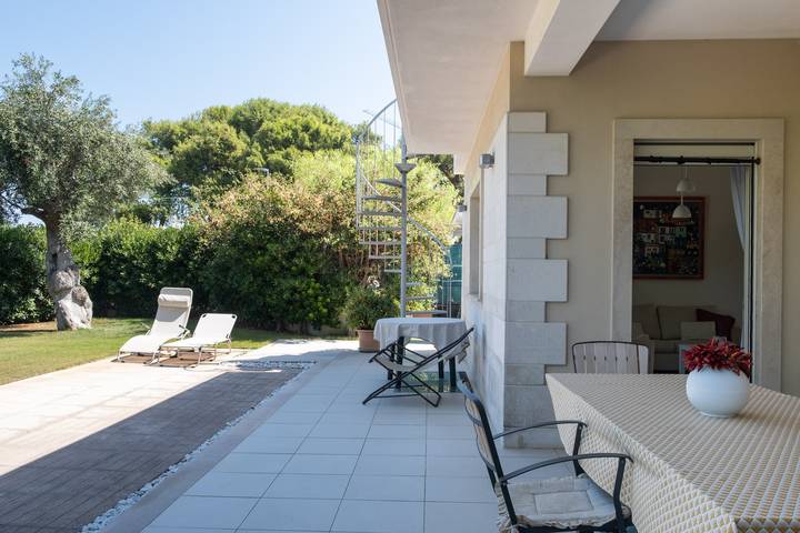 Ferienhaus für 6 Personen, mit Garten