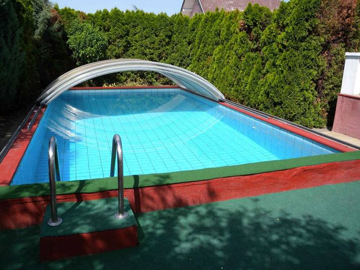 Ganze Ferienwohnung, Ferienwohnung mit Pool, Klimaanlage und 2 Badezimmer in Badacsonytomaj, Balaton Region