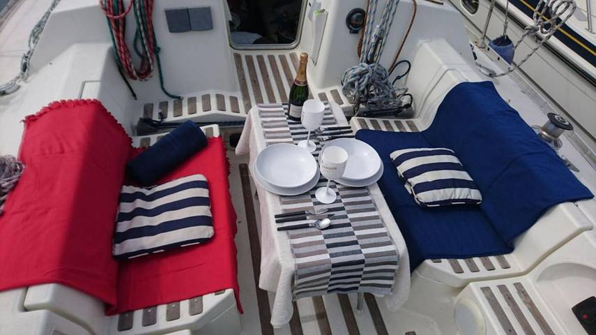 Barco para 4 personas, con vistas y jardín - 1