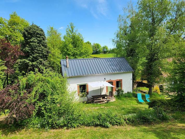 Maison de vacances pour 4 personnes, avec Terrasse et Jardin ainsi que Vue sur le lac et Vue